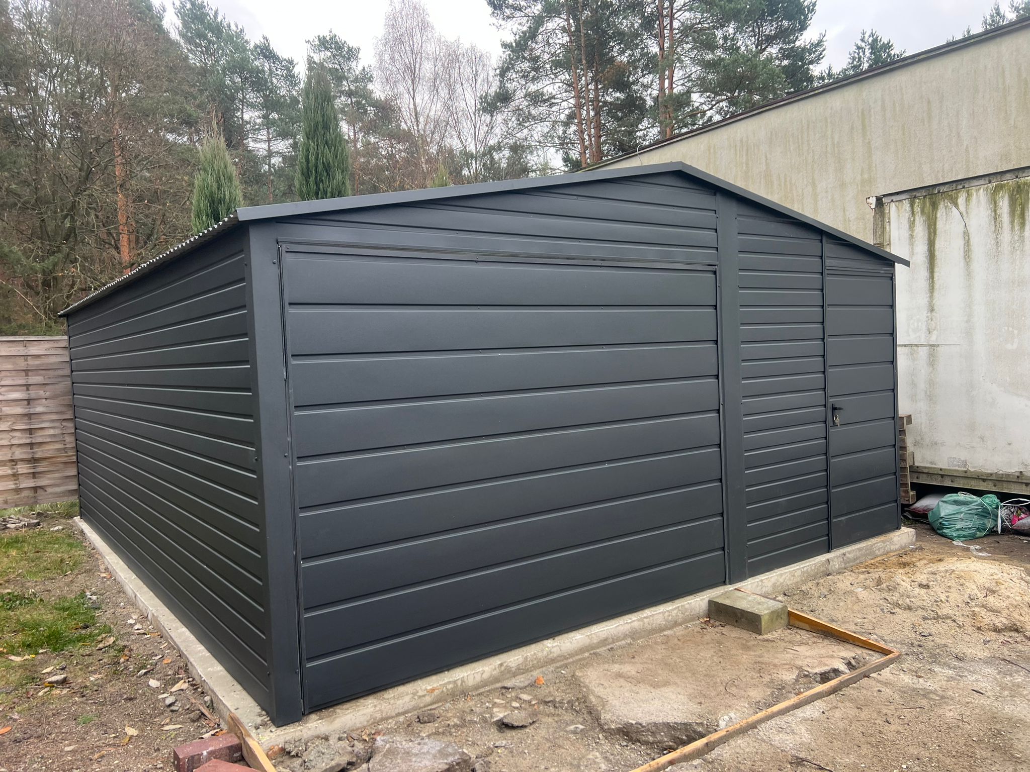 Garaż blaszany 5m x 6m