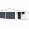 Garaż blaszany 9m x 6m