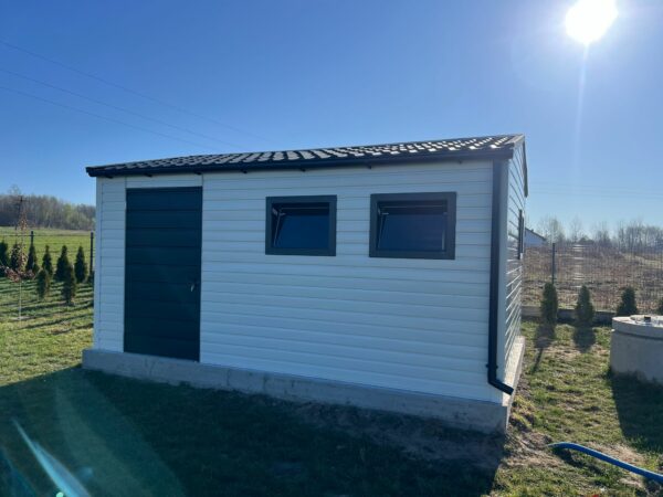 Domek ogrodowy z oknami 4m x5m