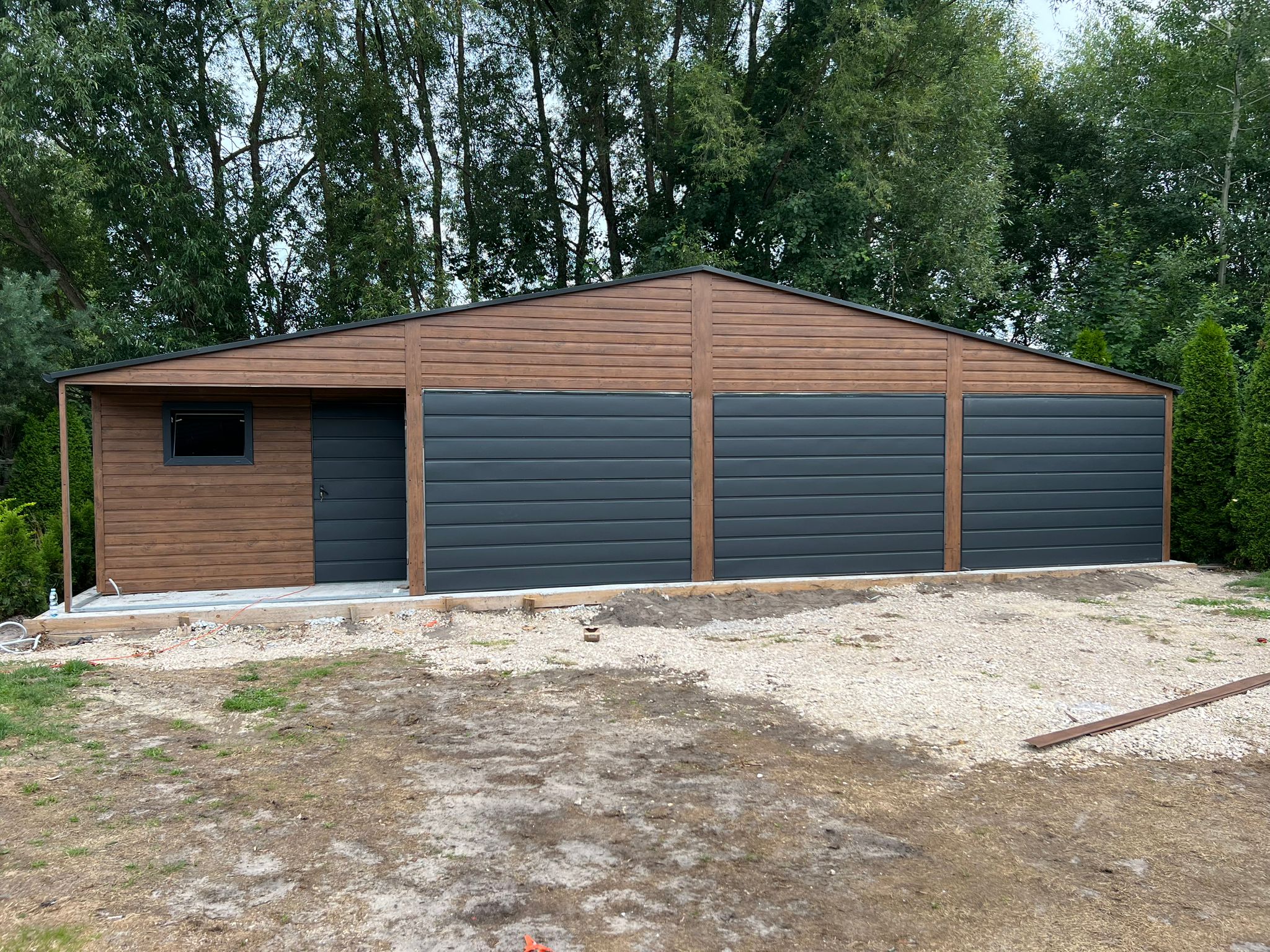 Garaż blaszany 12m x 6m