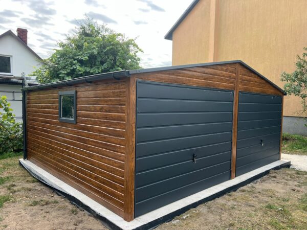 garazblaszanypodwojny6x6drewnorivetstal